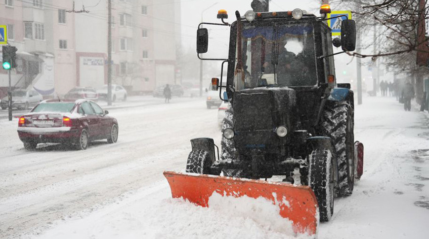 Как приняли удар снежной стихии, рассказали в ЖКХ Гомельской области