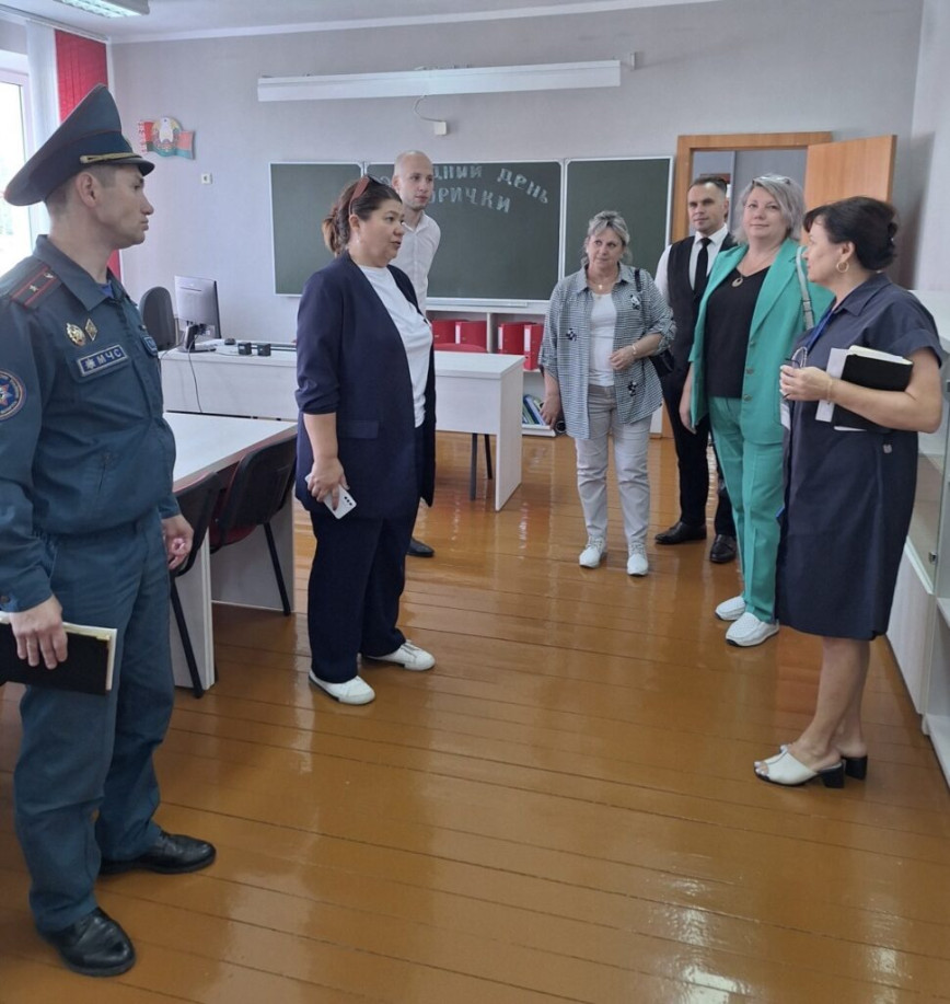 На Чечерщине идет приемка учреждений образования к новому учебному году