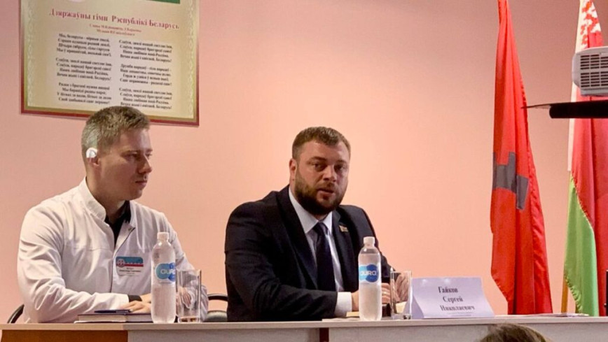 Глава района обсудил суверенитет Беларуси с медиками Чечерщины