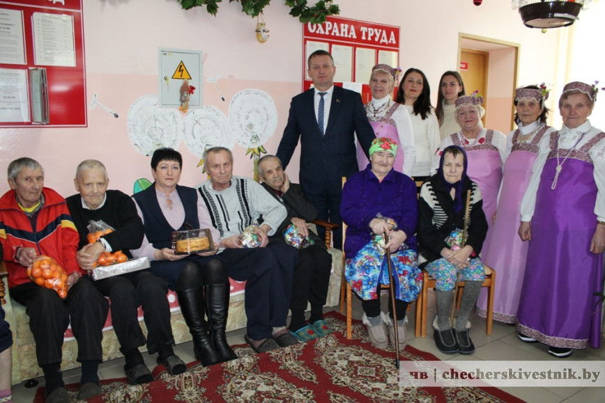 «От всей души» поздравили пациентов Нисимковичской БСУ