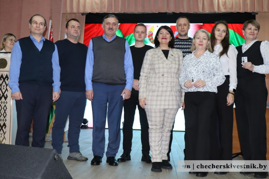 В Чечерске партийцы “Белой Руси” подвели итоги года
