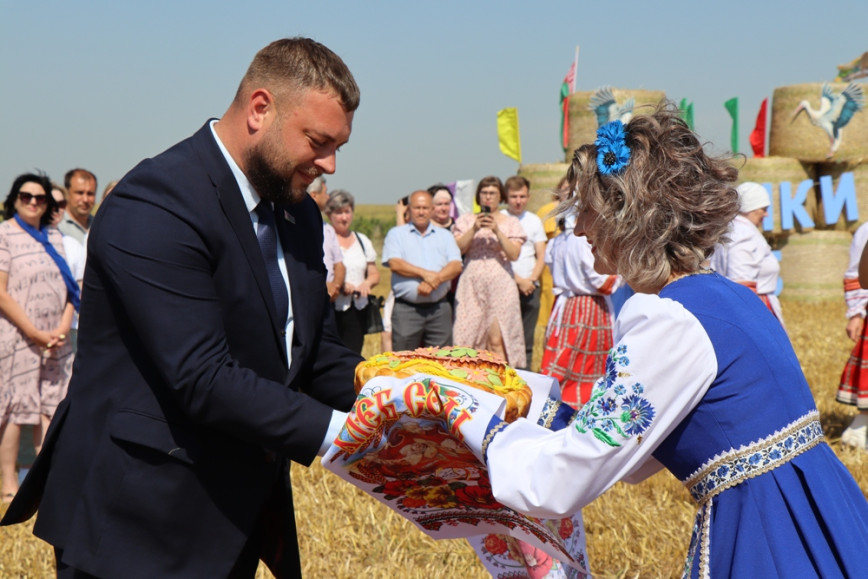 Абрад «Зажынкі» даў старт уборачнай кампаніі на Чачэршчыне
